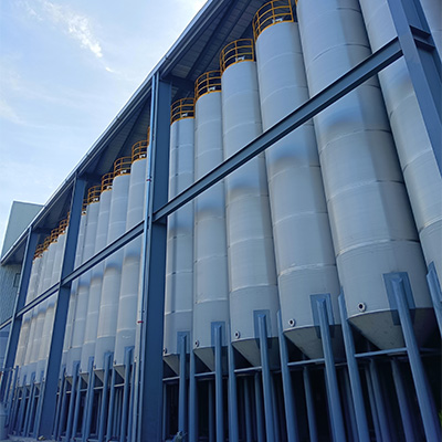 Niasi Outdoor Silo Əsas Sənaye Materialı Saxlama Ağrı nöqtələrini həll edir
